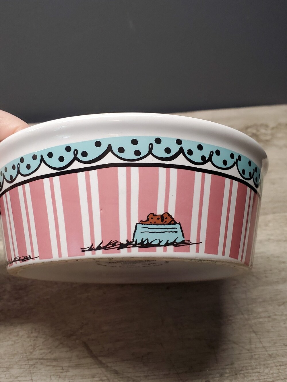 Peanuts Snoopy dog bowl - Picture 3 of 4